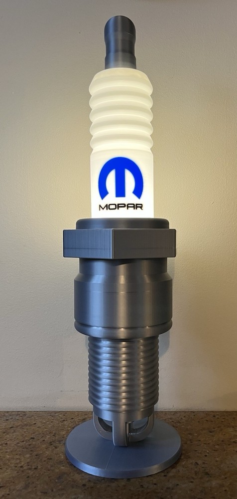 Mobar Branded Spark Plug Model Lamp