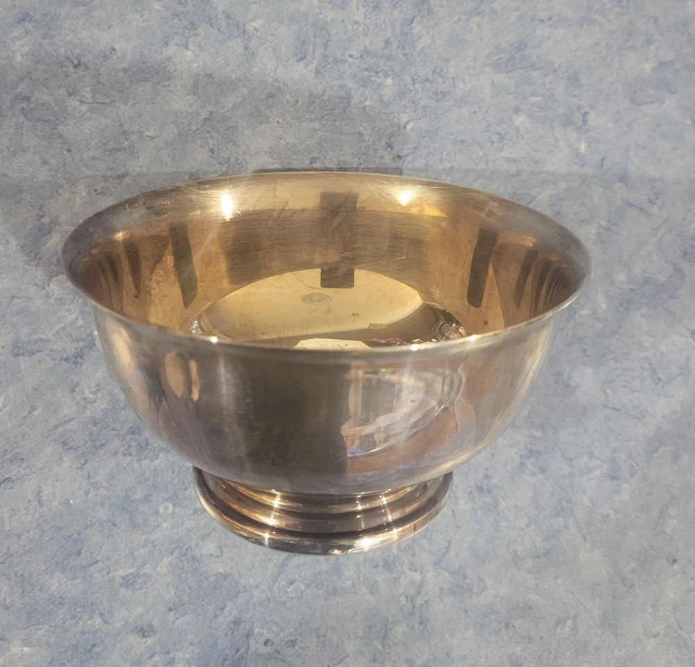 Gorham EP Silver Plated Serving Bowl 5" YC778