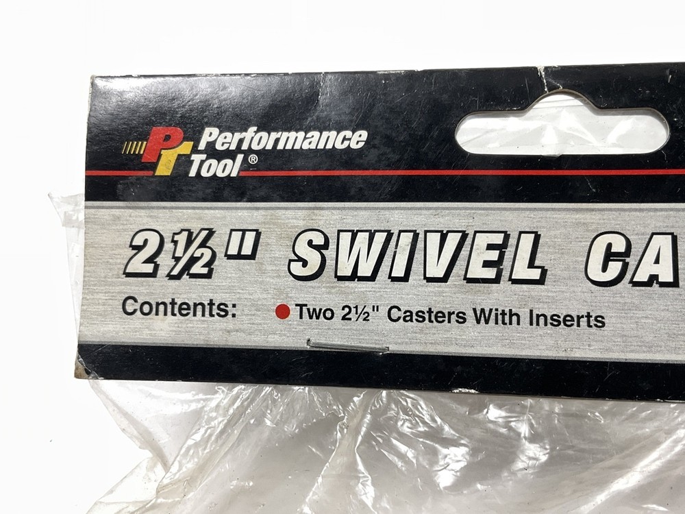 Performance Tool W85019 2-1/2" Replacement Swivel Caster Wheels
