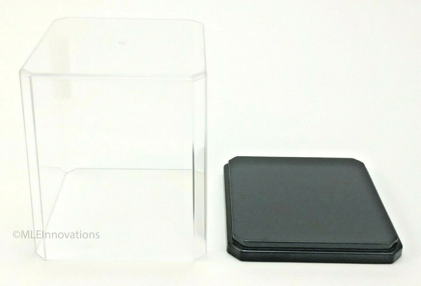 Display Case Cube Small Clear Plastic Box Dust Proof Toy Figure Car UV Acrylic