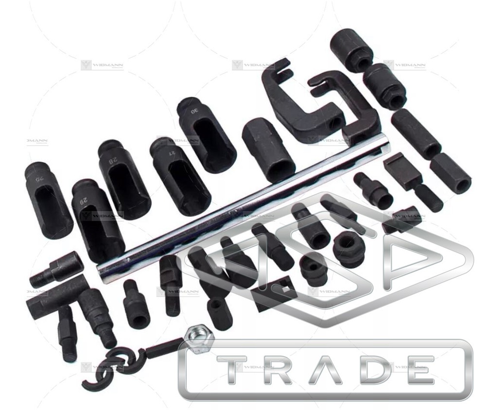 40 pcs Diesel Injector Puller Remover Master Tool Kit Bosch DENSO Siemens Delphi