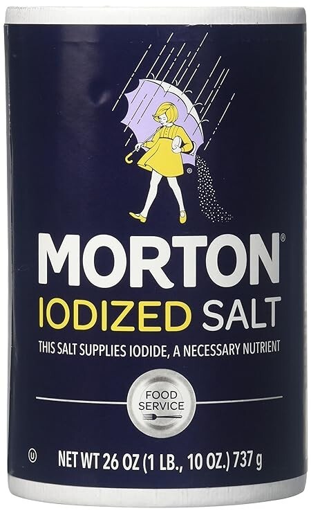 Morton, Iodized Salt, 737 Grams(gm)