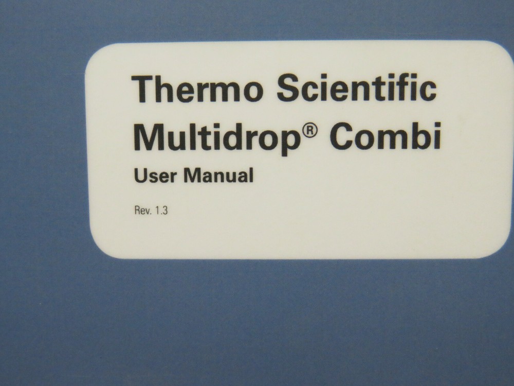 Thermo Scientifc Multidrop Combi Paper Paperback User Manual Rev 1.3