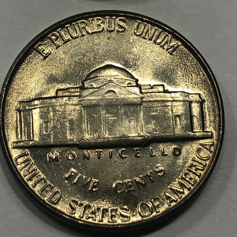 1957- Jefferson 5 cent - Uncirculated