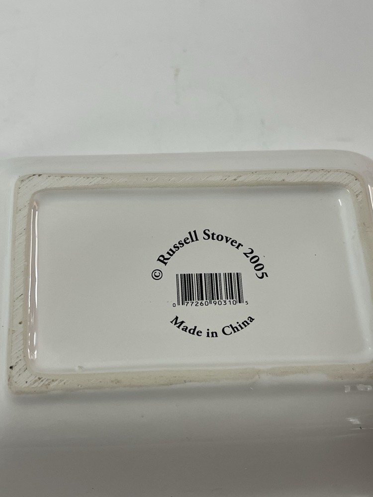Russell Stover Christmas Serving Dish
