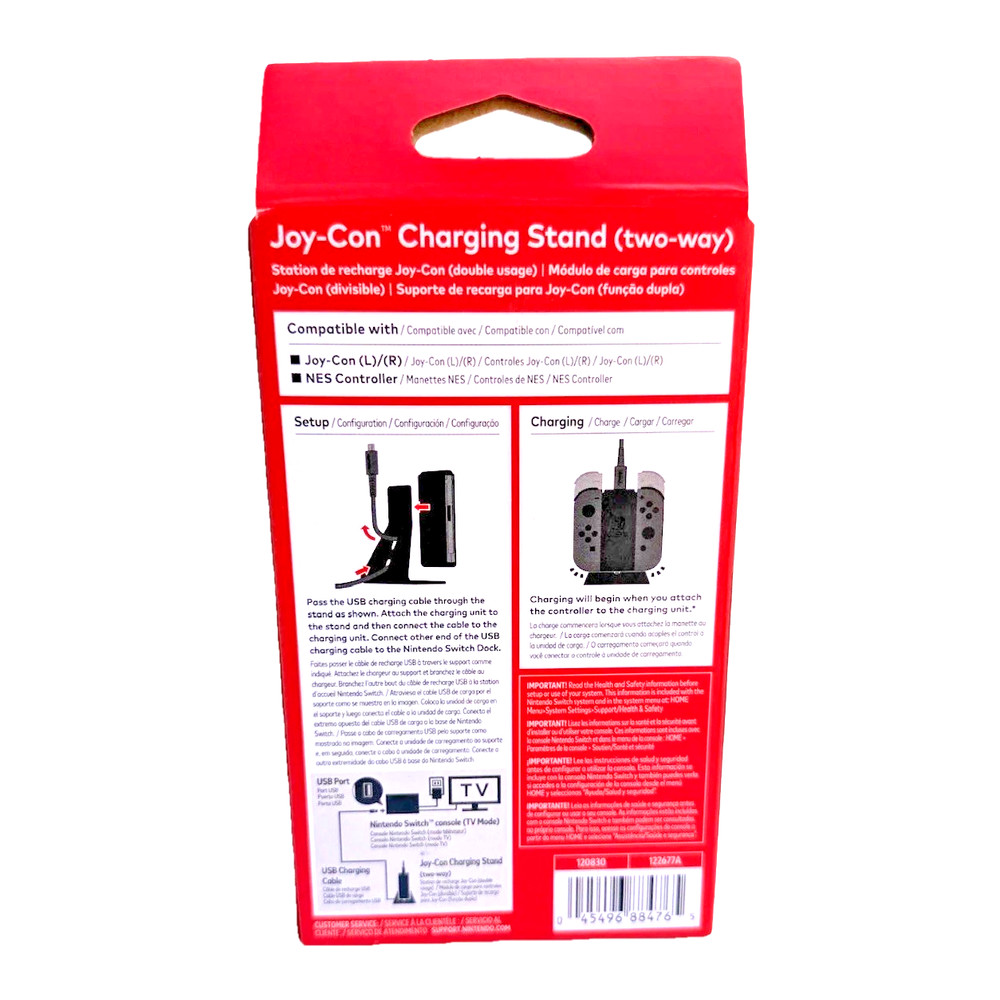 Nintendo Switch - Joy-Con Two-Way Charging Stand for Wireless NES Controllers