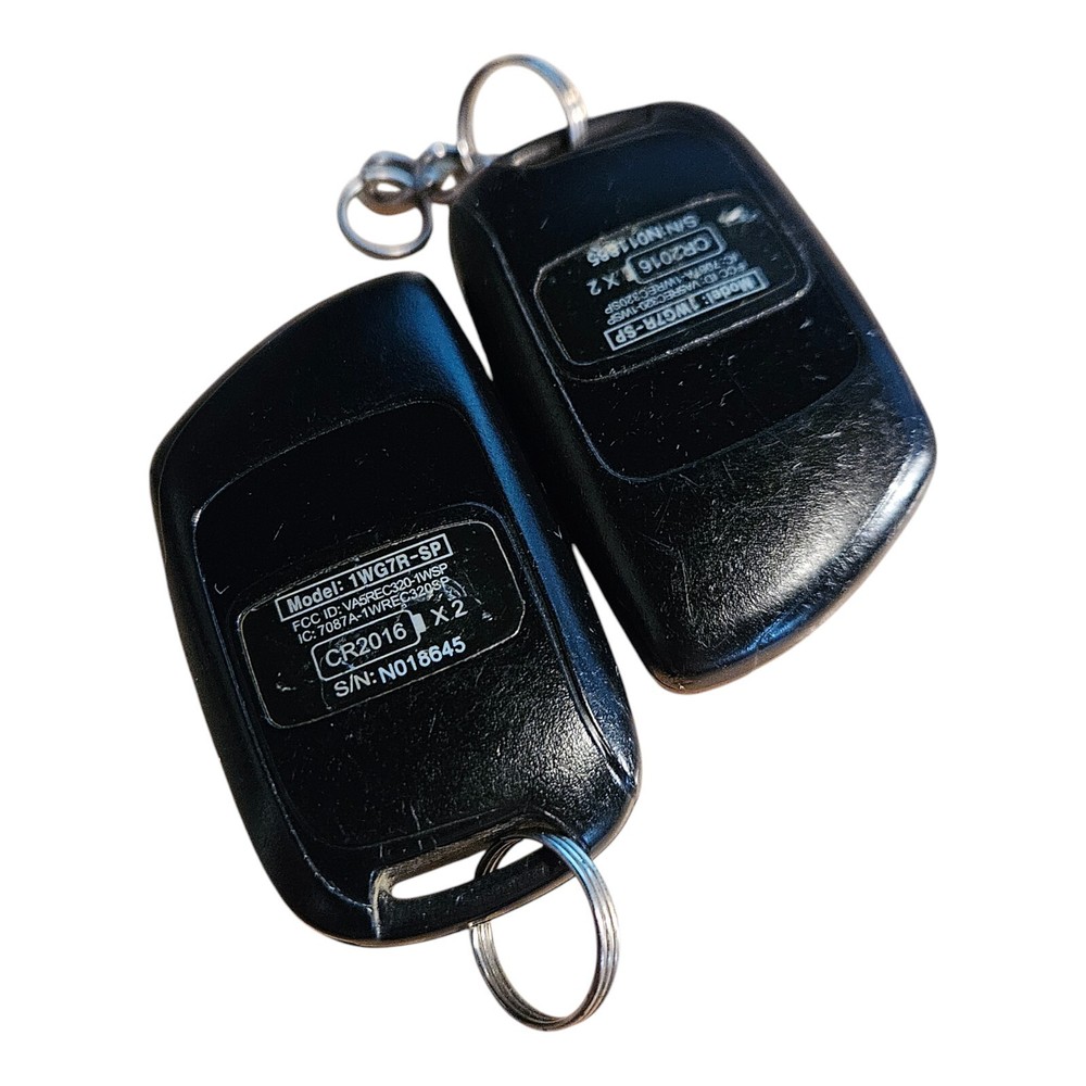 2 Pair CompuStar 1WG7R-SP Keyless Remote Key FOB VA5REC320-1WSP -DIY Programming
