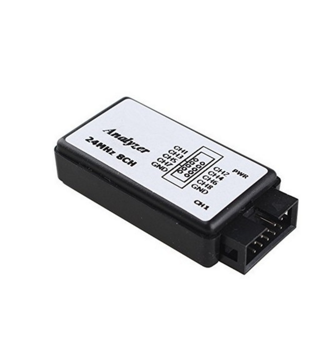 USB Logic Analyzer Device Set USB Cable 24MHz 8CH 24MHz for ARM FPGA