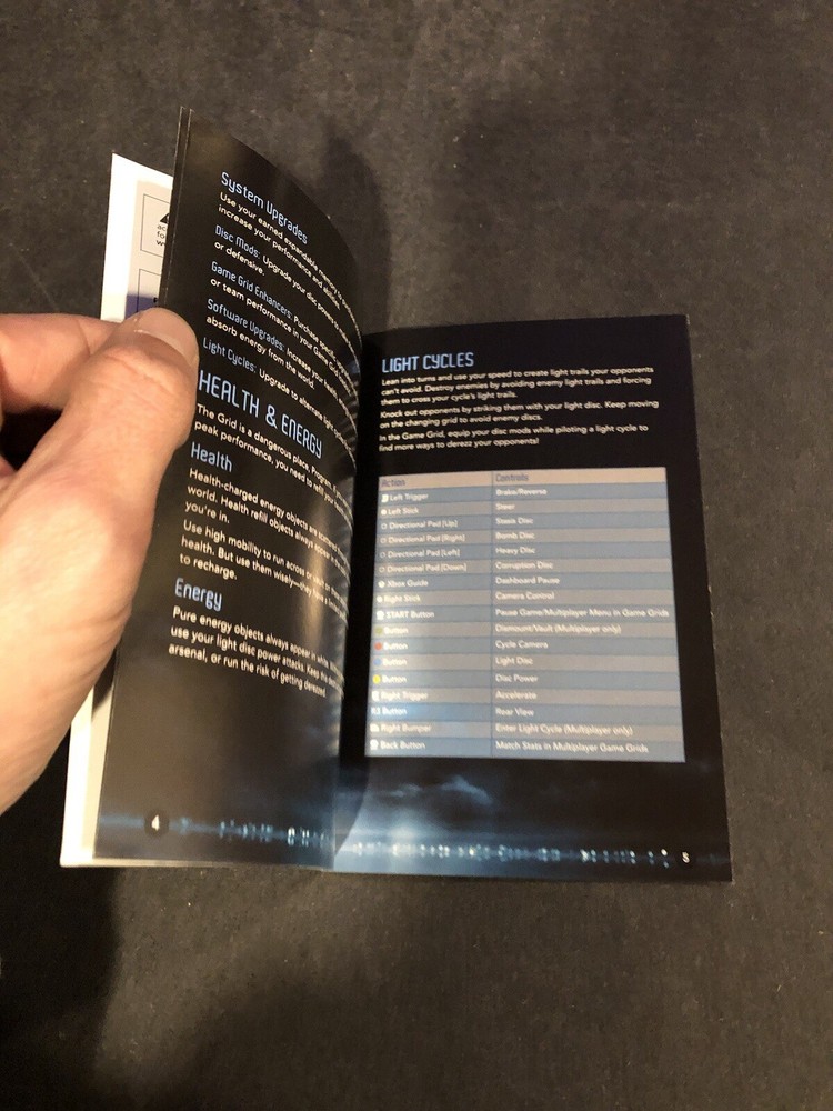 tron evolution xbox 360 Manual Only