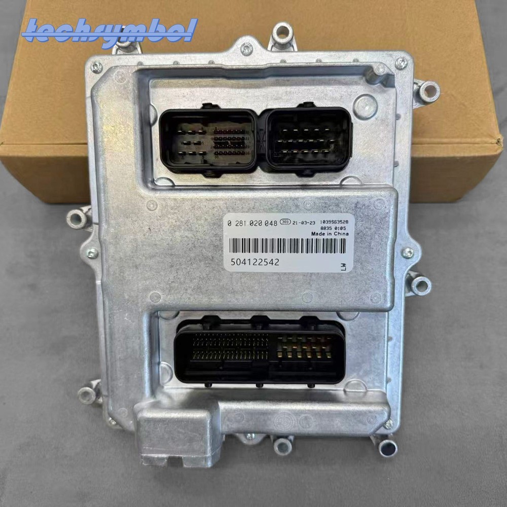 New 504122542 Engine Computer Board ECU for Iveco EDC 0281020048 Programmed