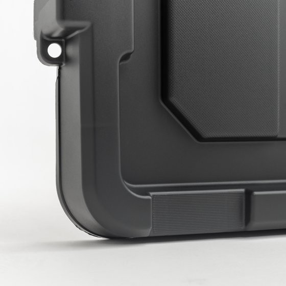 IRIS USA, 3 Gallon Heavy Duty Plastic Storage Box, Black