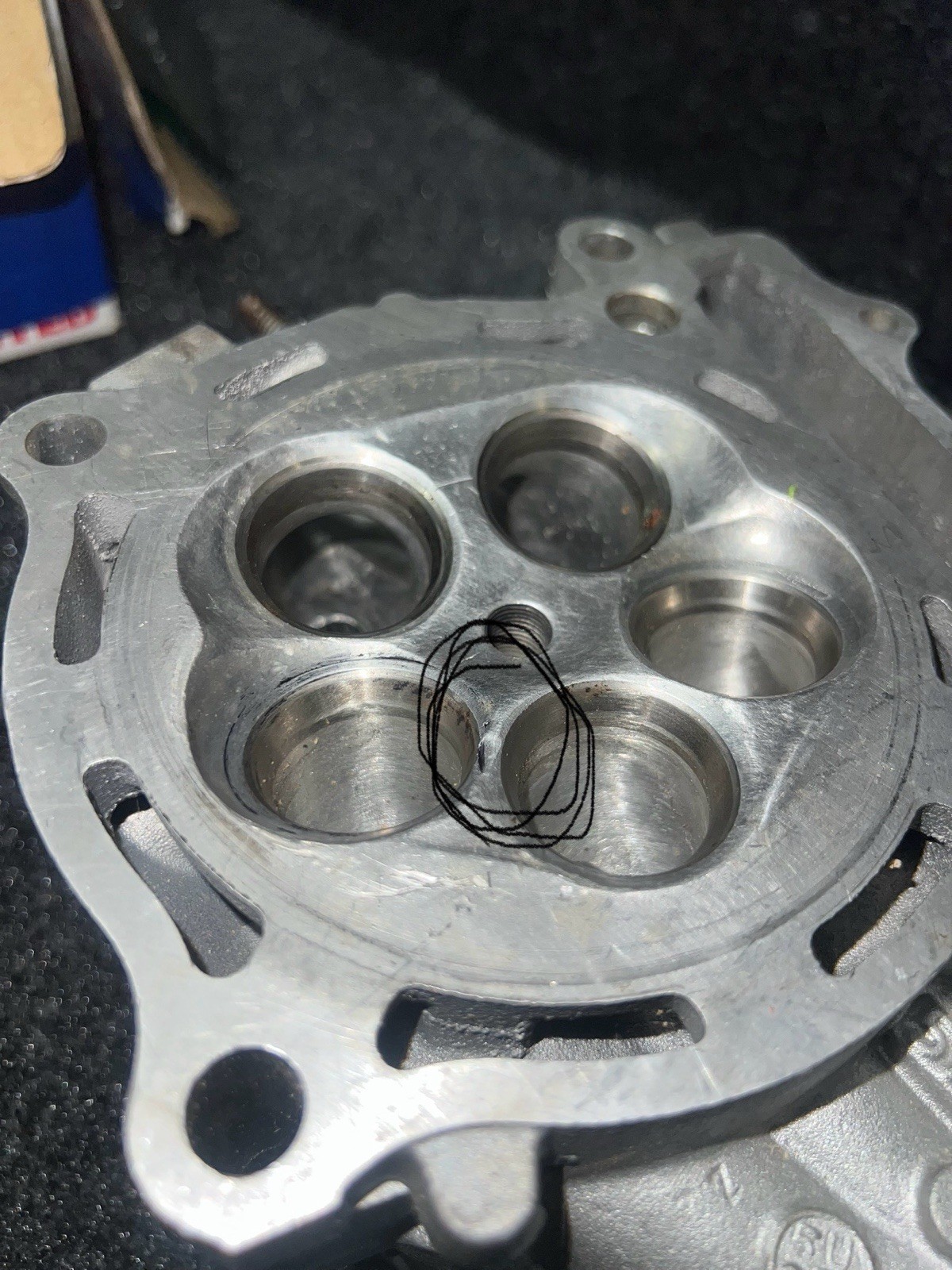 🔥FULLY PORTED🔥 07 Yamaha YFZ450 YFZ 450 Cylinder Head & Camshaft Case 🔥 #563