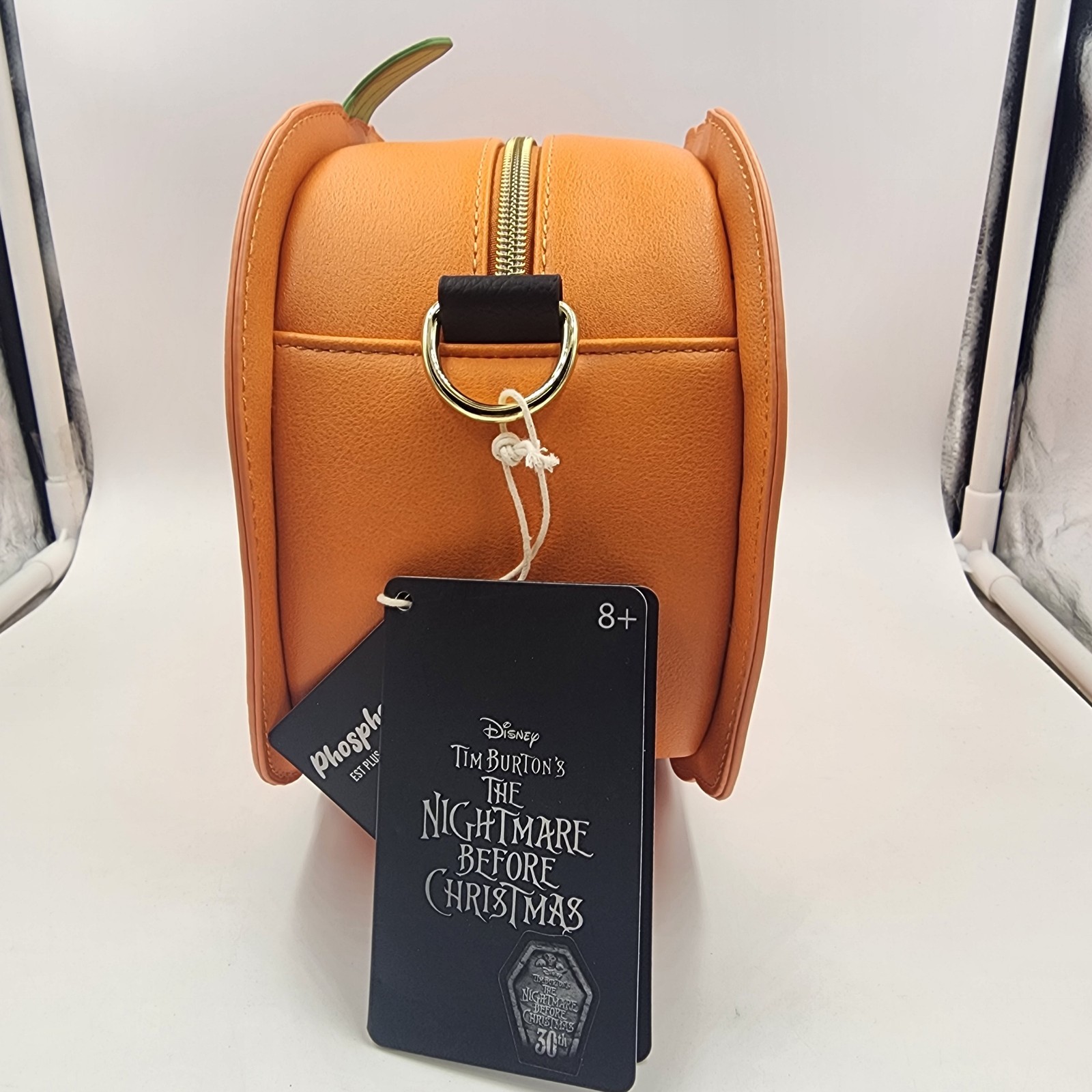 Nightmare Before Christmas Jack-o'-Lantern Glow Crossbody Purse NWT