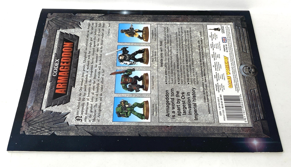 Warhammer 40k Codex Armageddon 3rd Edition (2000)