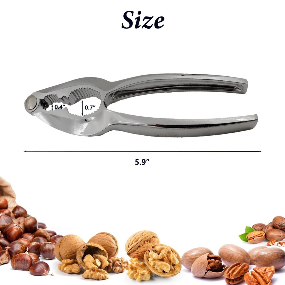Durable Seafood Nut Cracker Non-Slip Handle for Crab Lobster Nuts & Shells New