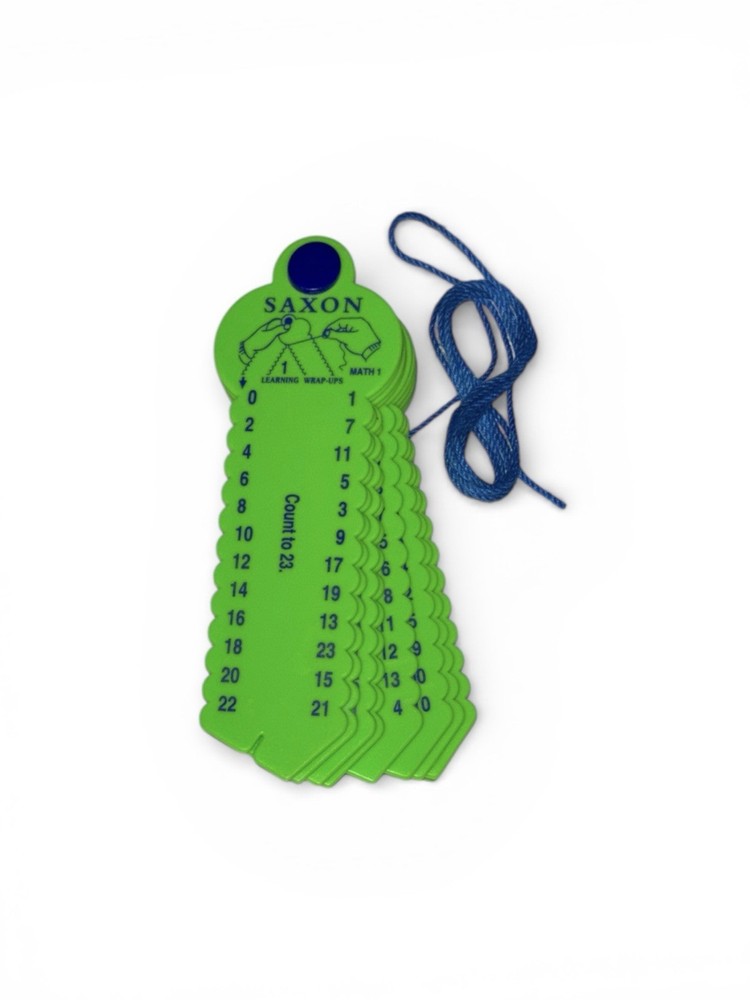 Saxon Math 1 Learning Wrap Up Self Correcting Addition Subtraction Tool w/String