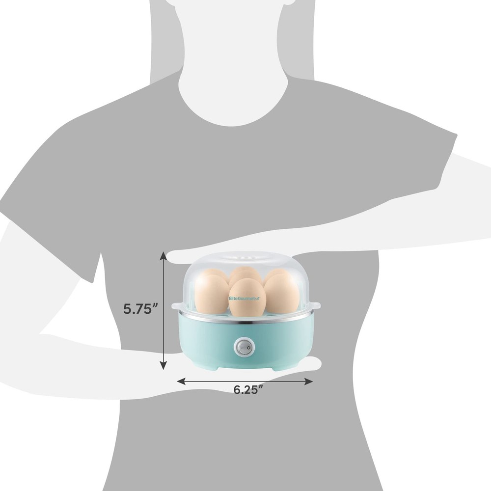 EGC115M Easy Egg Cooker Electric 7-Egg Capacity, Soft, Medium