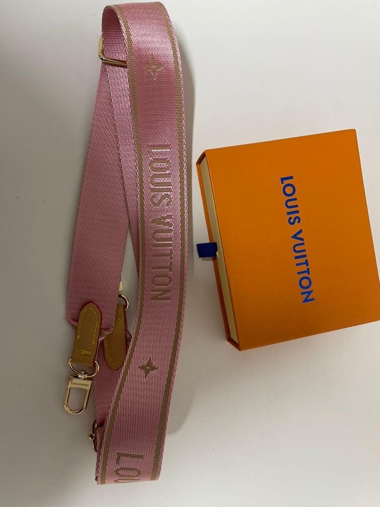 Louis Vuitton Shoulder Strap Adjustable Crossbody Shoulder Replacement Pink