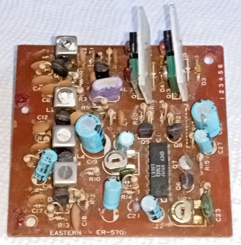 CB Radio Possibly COBRA 2000GT PC Card Eastern 570 for Item Restoration Vintage