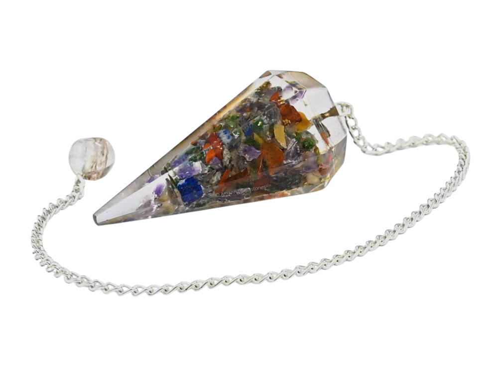 Multi Chakra Orgone Pendulum