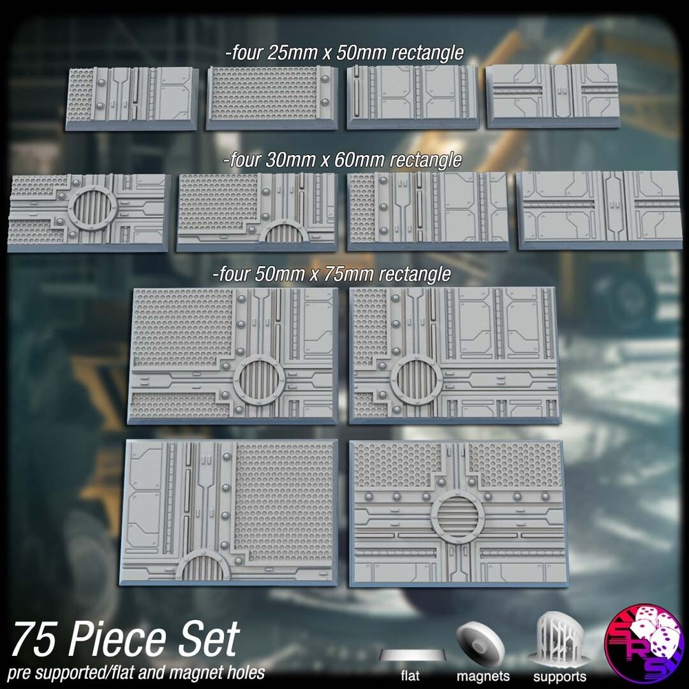 Tech bases Legion Terrain Scenery Tabletop Miniatures 28mm