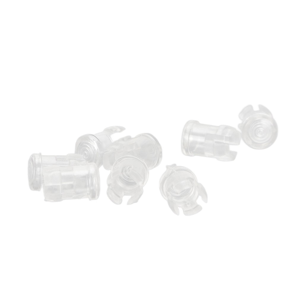 ♡ 100Pcs LED Light Emitting Diode Shade Transparent Cap Protective Cover