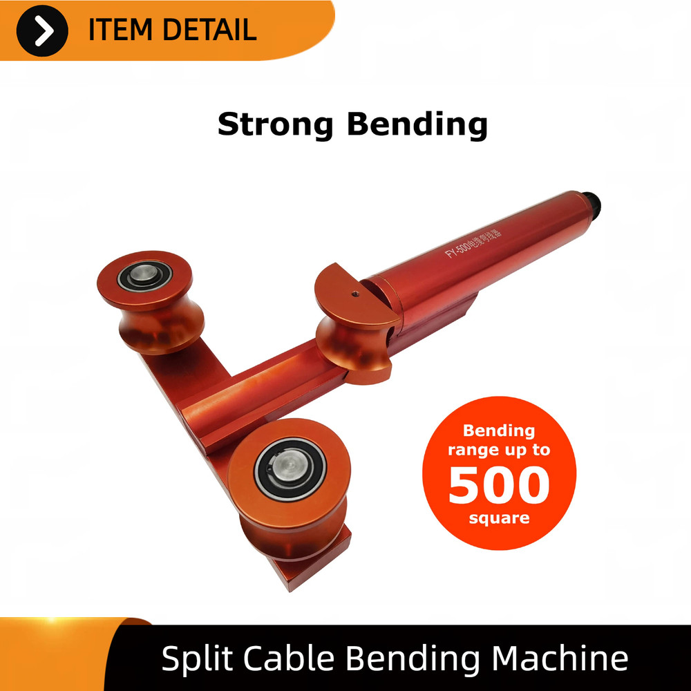 Split Type Wire & Cable Bending Machine 500 Squre for Metal Fabrication Shops