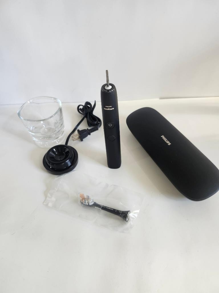 Philips Sonicare DiamondClean 9000 Rechargeable Toothbrush,Black,Please Read