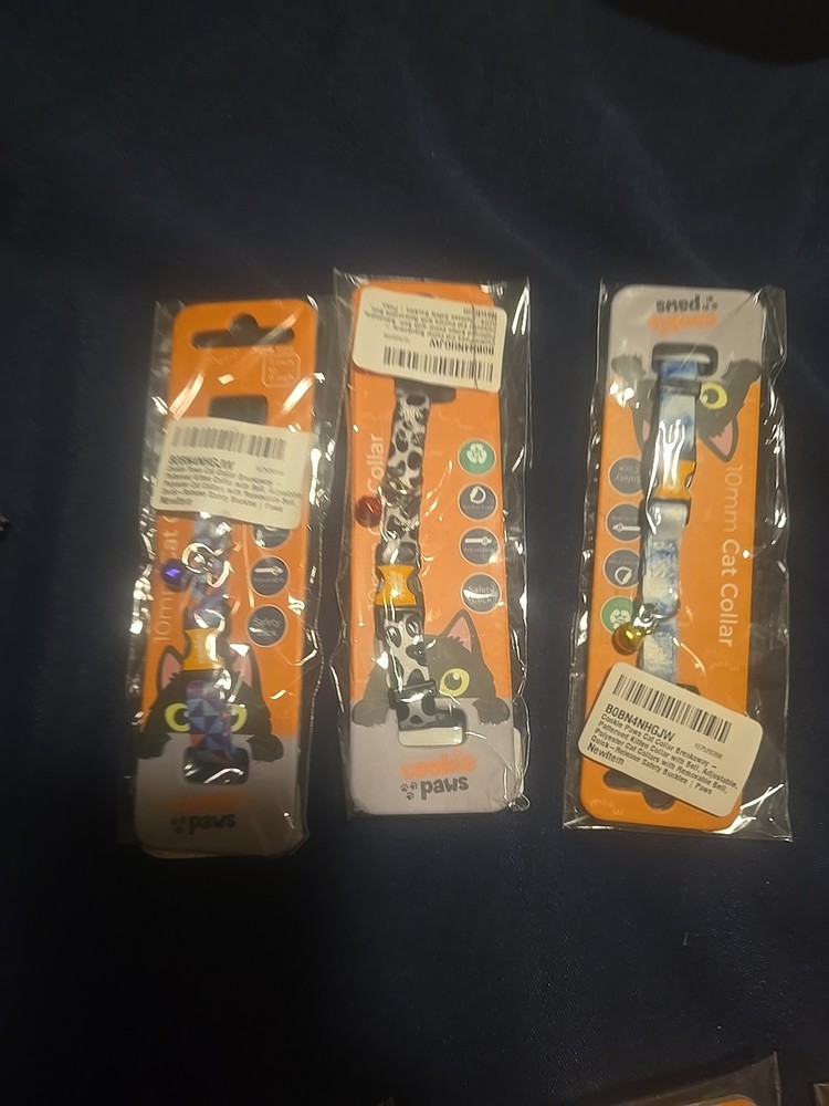 cookie paws 10mm cat collar