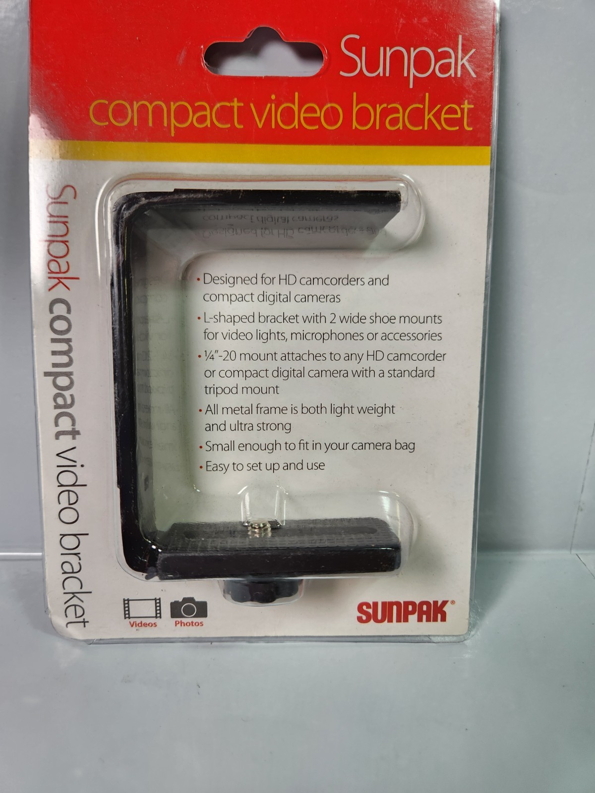 SUNPAK VLB-COMP Compact Video Light Bracket