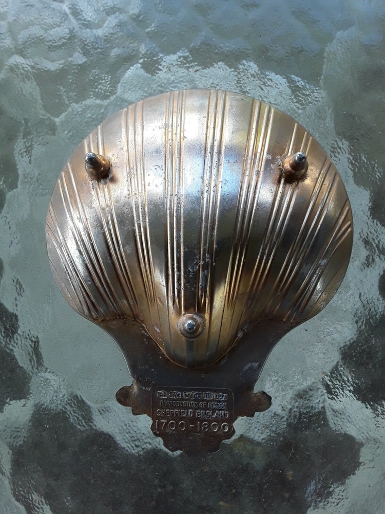 Sheffield silerplated Shell dish 1700-1800