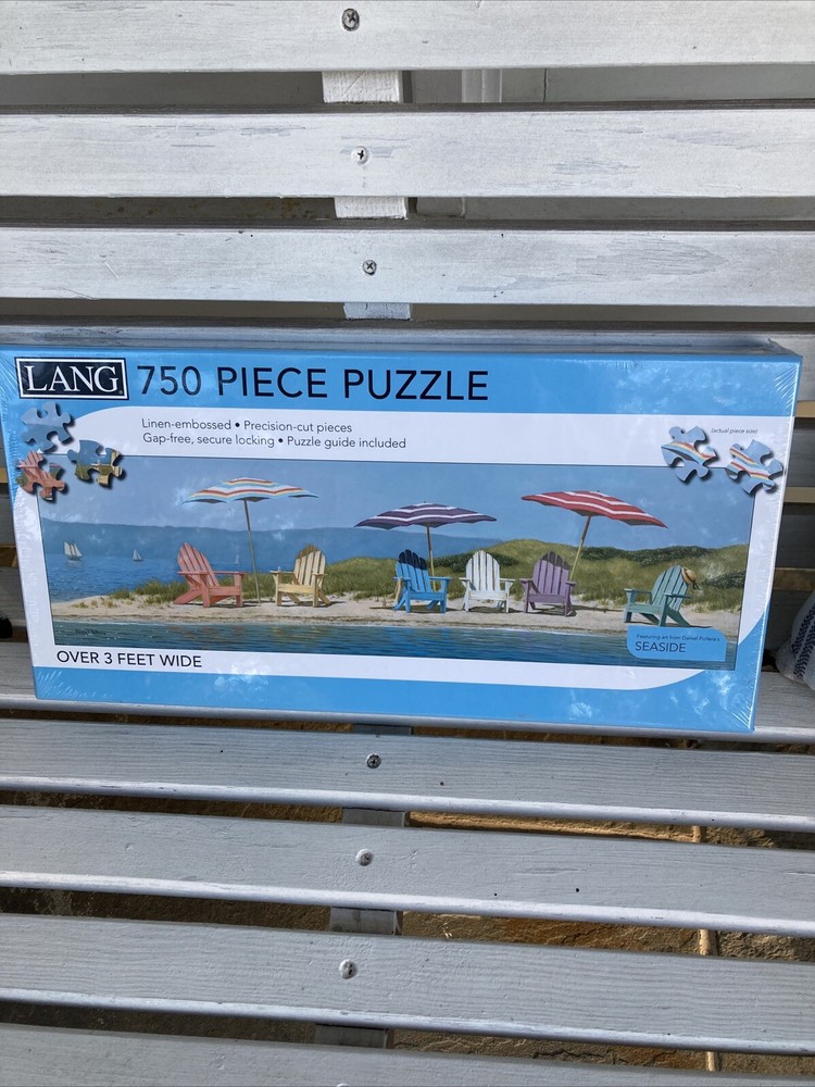 Llang Summer Colors Panoramic Puzzle~3 Ft~HTF~NIB