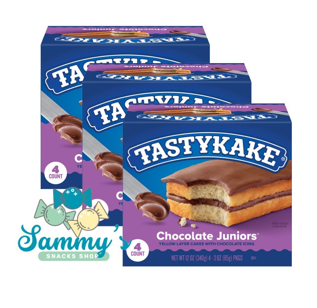 Tastykake Chocolate Juniors 3 Boxes