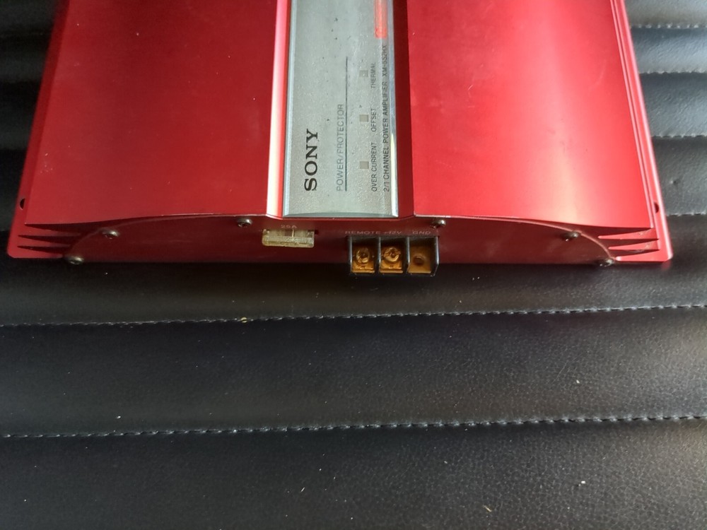 Sony XM-552HX amplifier old school