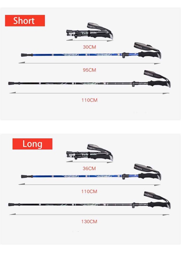 ADJUSTABLE TREKKING POLES