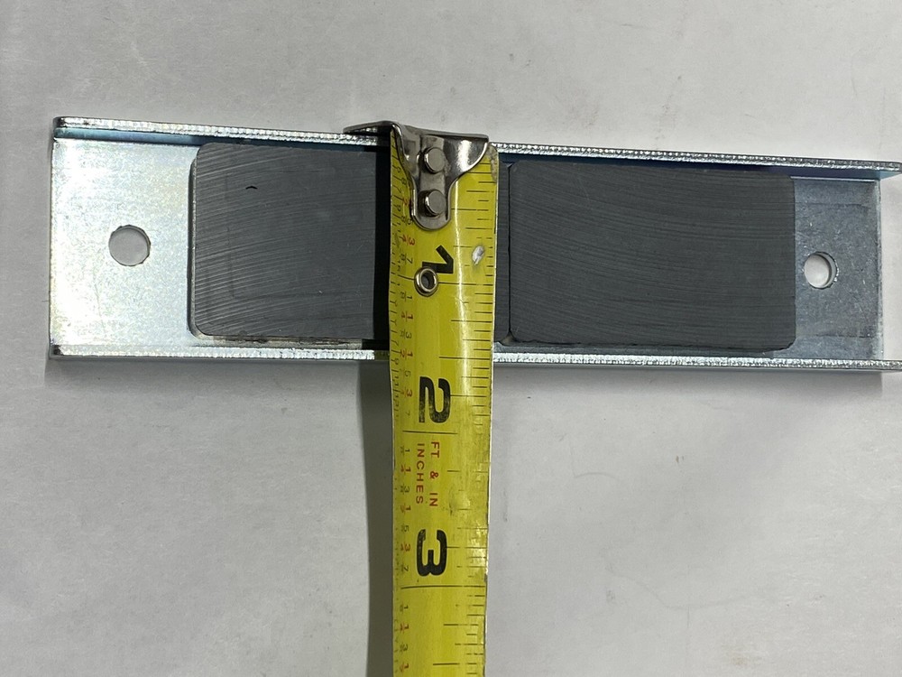 3pcs 6" Ceramic Channel Magnet 1.5" W x .5" Thick
