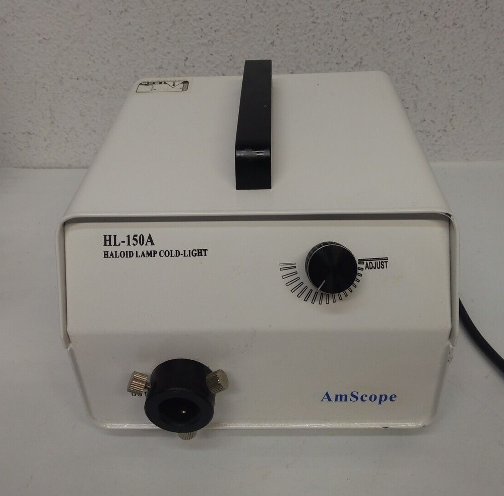 AmScope HL-150A ( HL 150A ) 150W HALID LAMP COLD-LIGHT