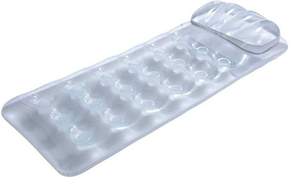 H2OGO! Metal Tech Lounge Inflatable Pool Float