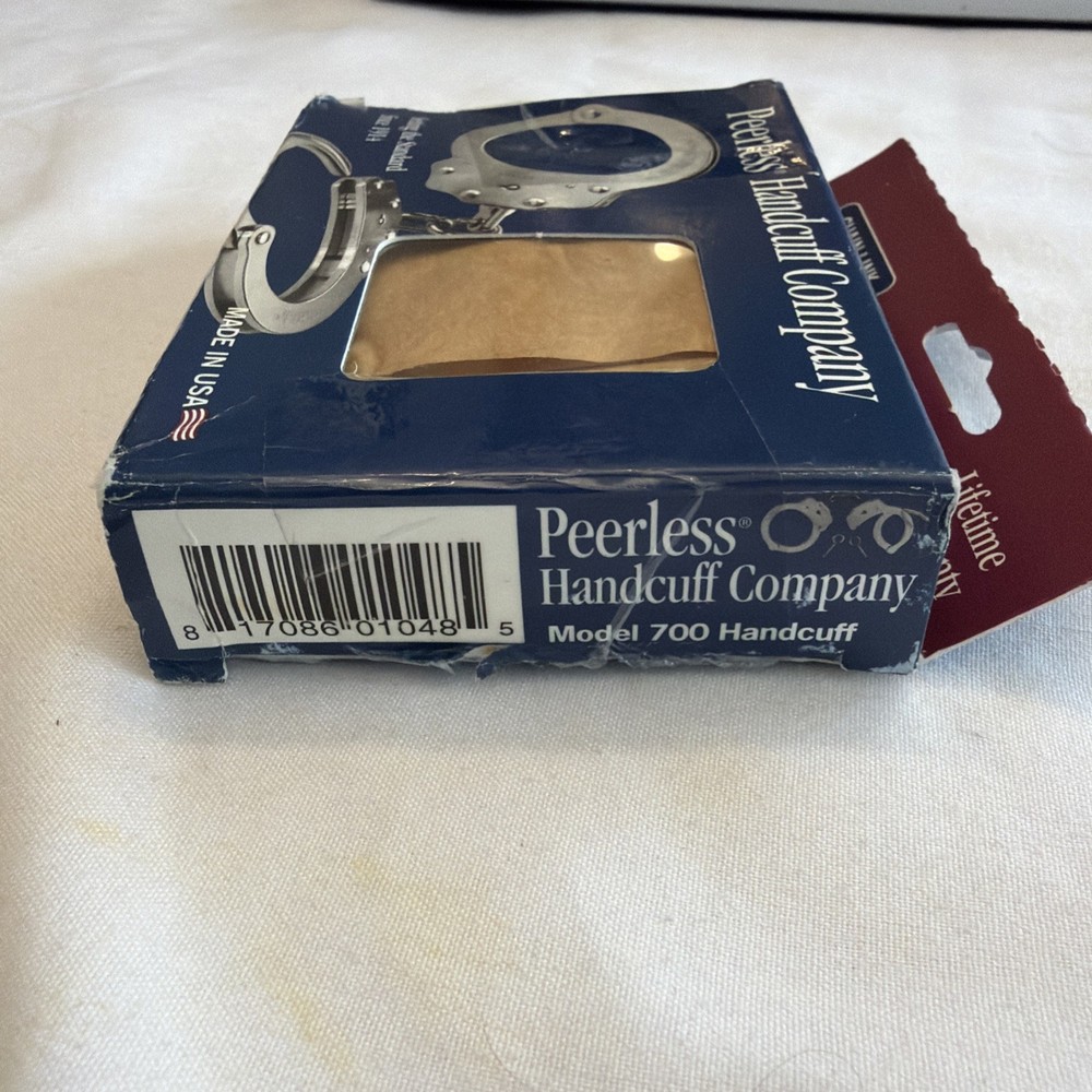 Peerless Model 700 Standard Nickel Handcuff (PEE4710)