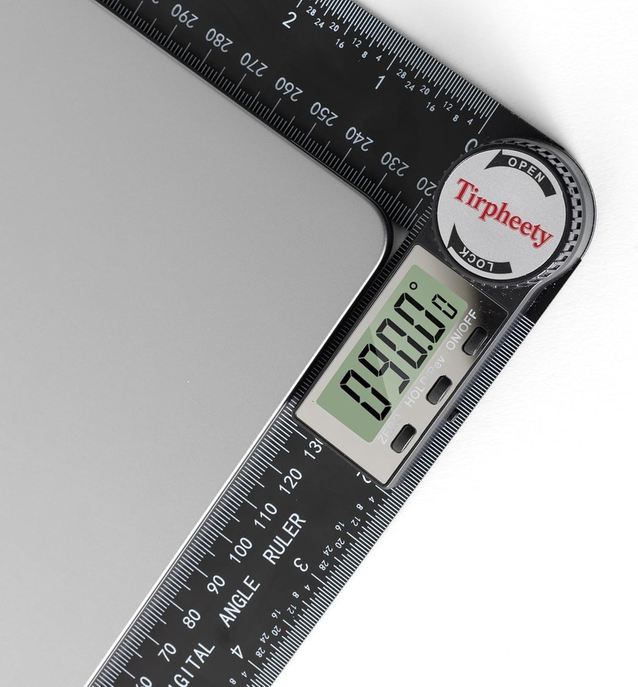 Third Generation Protractor Angle Finder, Digital Angle Ruler with 7Inch/200Mm,