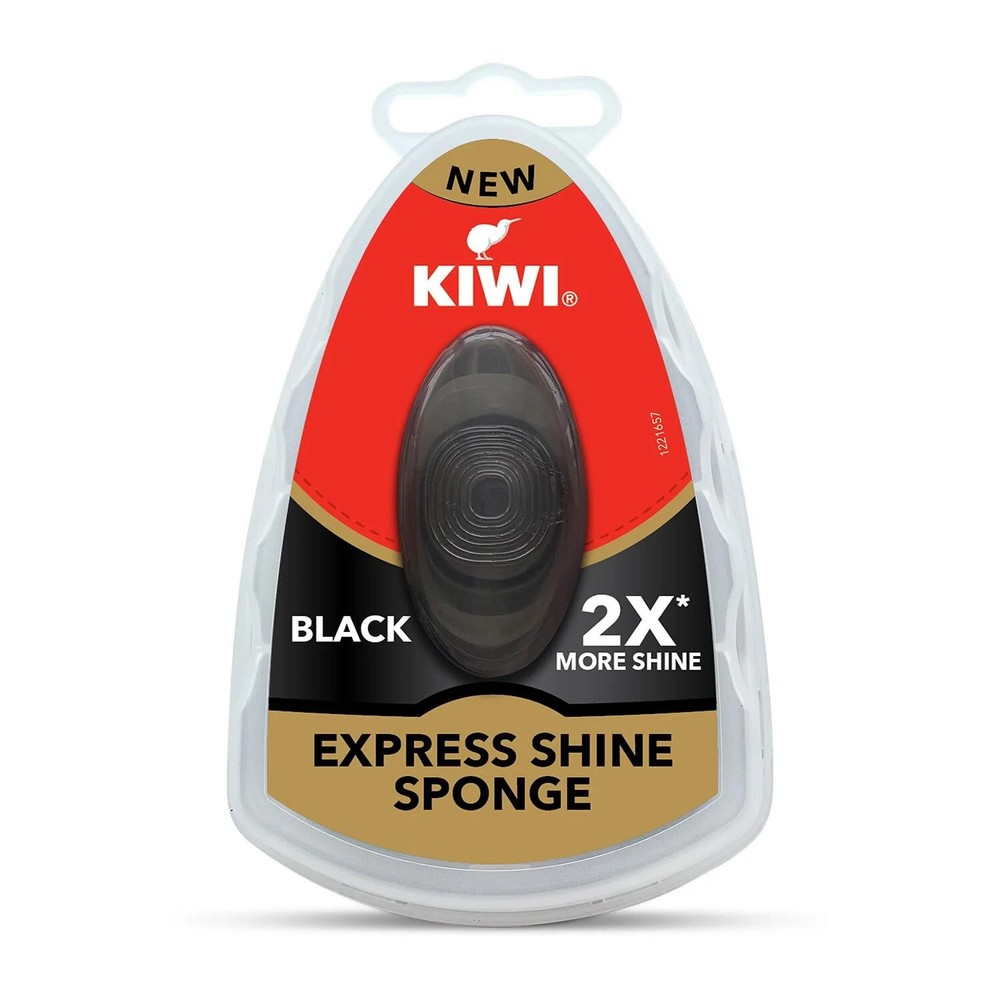 Kiwi Express Shine Sponge - Black 3 Pcs