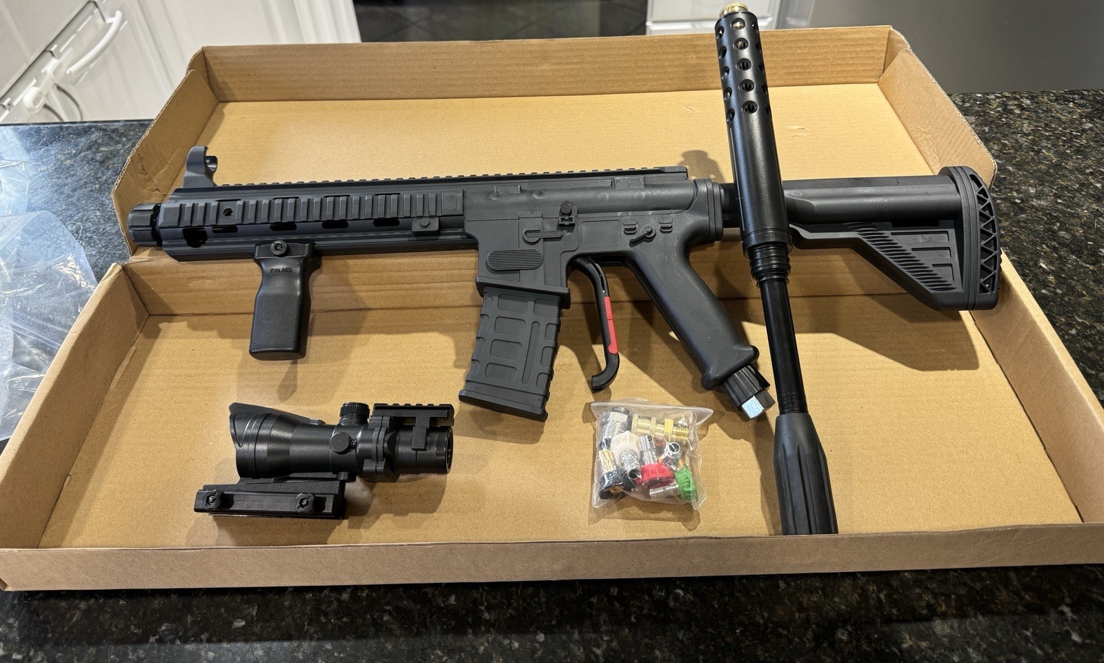 Assault Rifle High Pressure Washer Gun