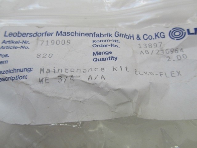 LMF 719009 Maintenance Kit Elko Flex WE 3/4" A/A