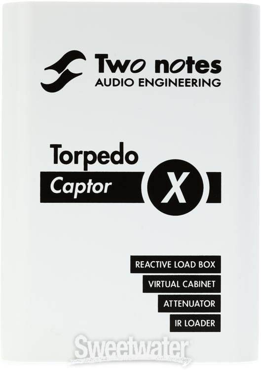 Two Notes Torpedo Captor X Reactive Loadbox DI and Attenuator - 16-ohm
