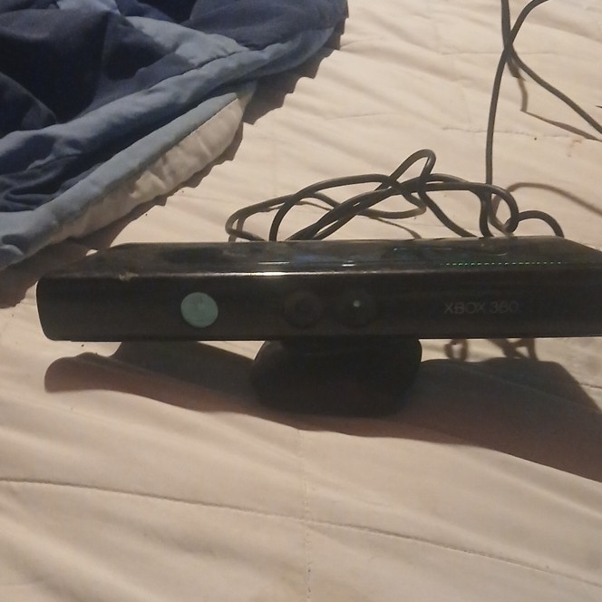 Microsoft Xbox 360 Kinect Motion Camera Sensor Black Model 1414