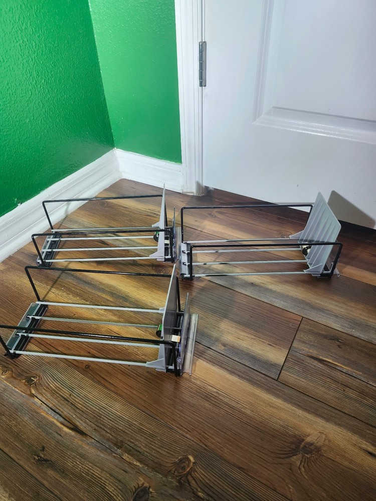 Retail Display Rack Lot – Trion Adjustable Tray + Wire Display Racks