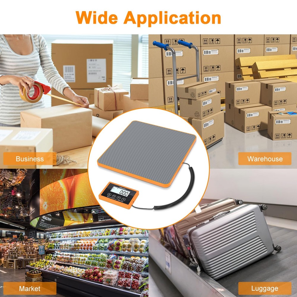 New Best THINKSCALE Shipping Scale 10g Precision Postal Scale - 440lb Capacity