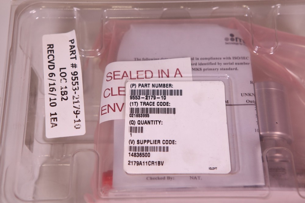 MKS Instruments 2179A11CR1BV Mass Flow Controller