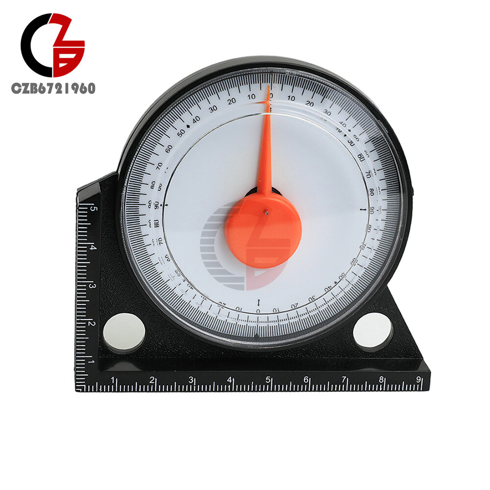 Measuring Inclinometer Level Box Gauge Angle Meter Finder Protractor with Scale
