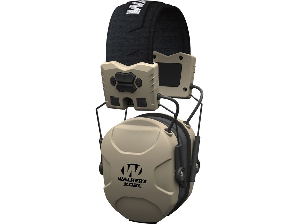 Walker's Xcel 100 Electronic Ear Muffs Flat Dark Earth